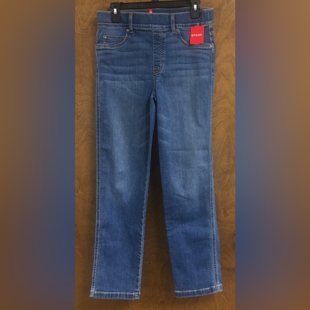 SPANX Women’s Large Vintage Indigo Blue Denim Shapewear NWT